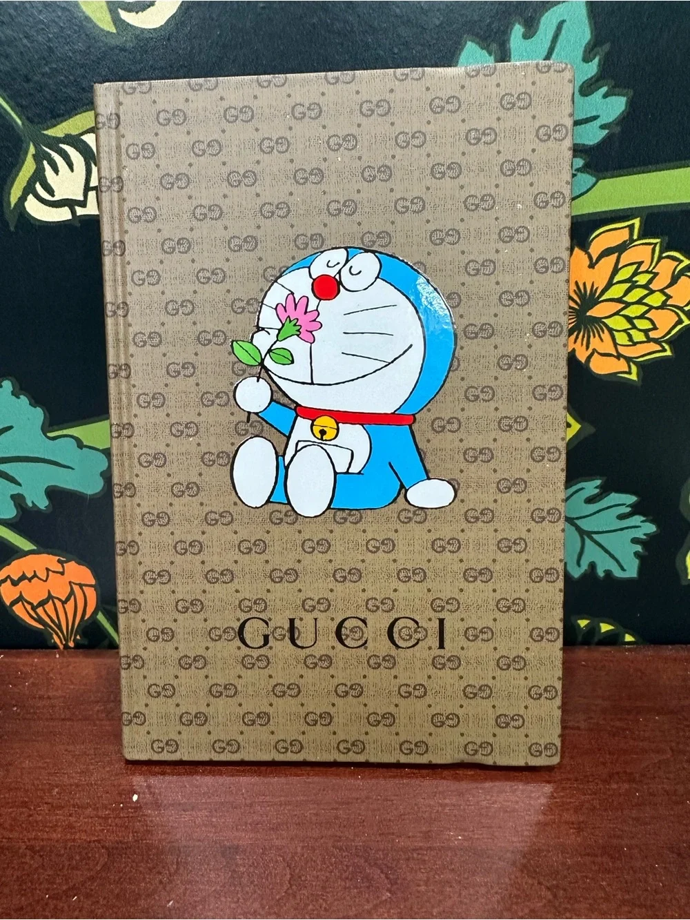 Gucci x Doraemon GG Monogram Hardcover Journal Notebook Japan Limited Edt new